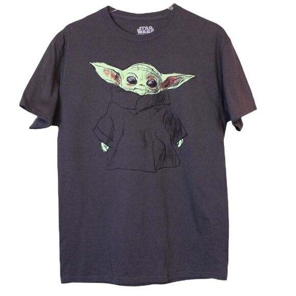 Star Wars Yoda Graphic Tee Shirt Size Medium - Picture 1 of 3
